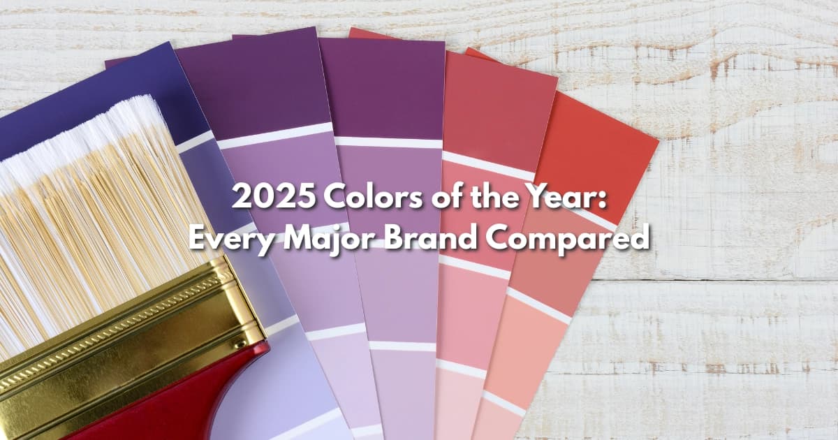 2025 Colors of the Year: Every Major Brand Compared