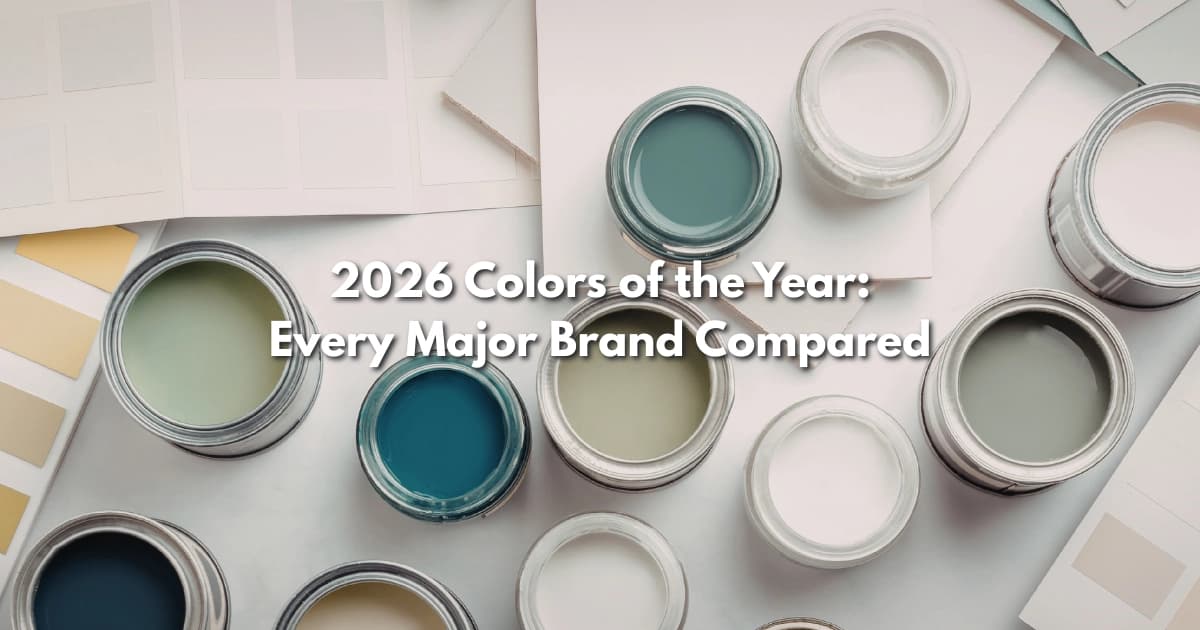2026 Colors of the Year: Every Major Brand Compared