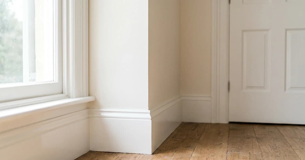 How to Choose a Trim Color for White Walls