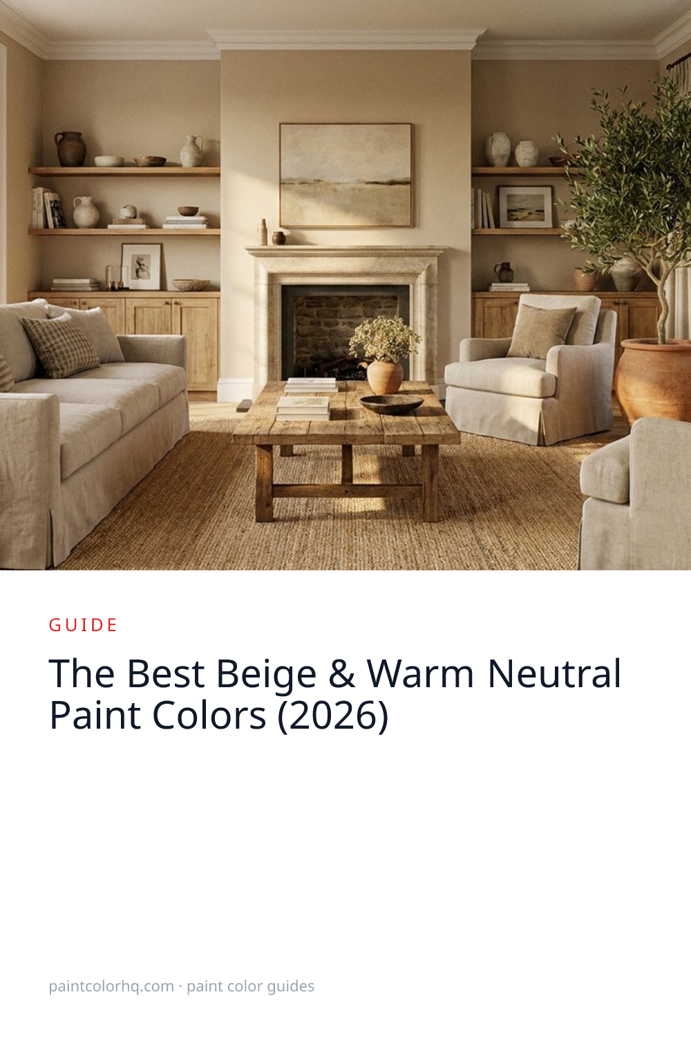 The Best Beige & Warm Neutral Paint Colors (2026)