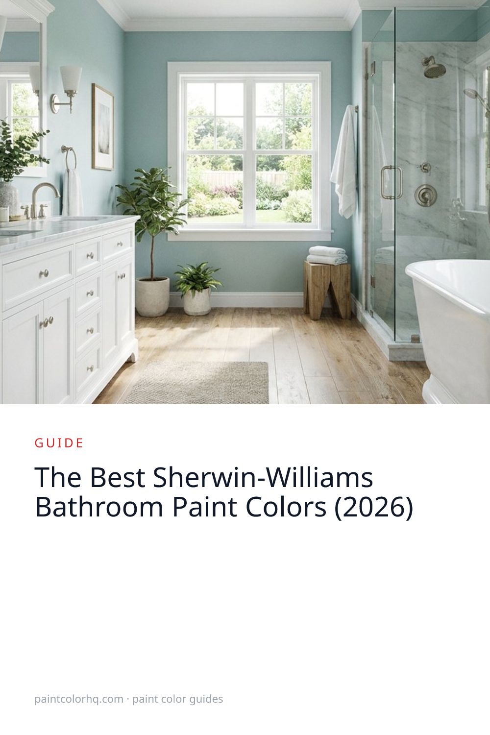 The Best Sherwin-Williams Bathroom Paint Colors (2026)